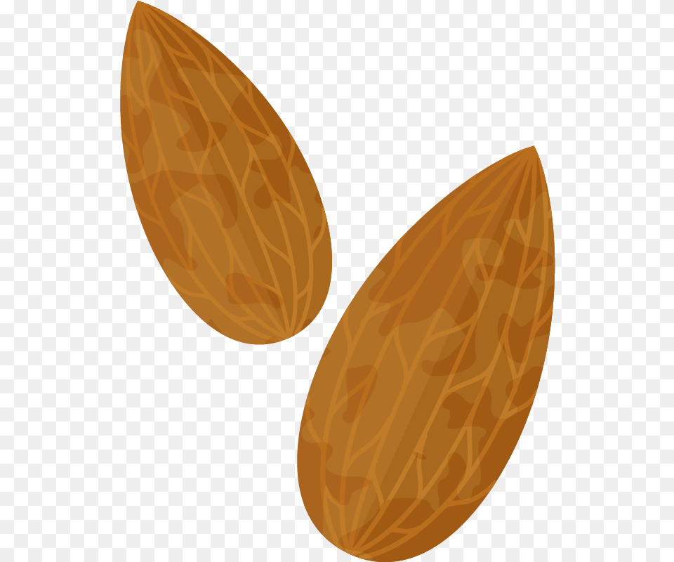 Almond Clipart Transparent Background Almonds Animated, Food, Grain, Produce, Seed Png Image