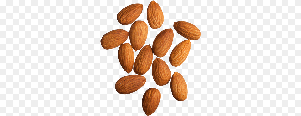 Almond Download Image With Background Almonds, Food, Grain, Produce, Seed Png