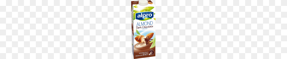 Almond Drink Dark Chocolate Alpro, Beverage, Food, Ketchup, Milk Png