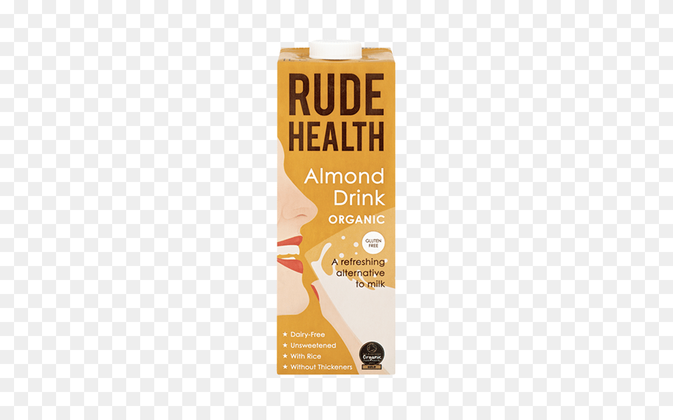 Almond Drink Rude Health, Food, Seasoning, Syrup, Advertisement Free Png Download