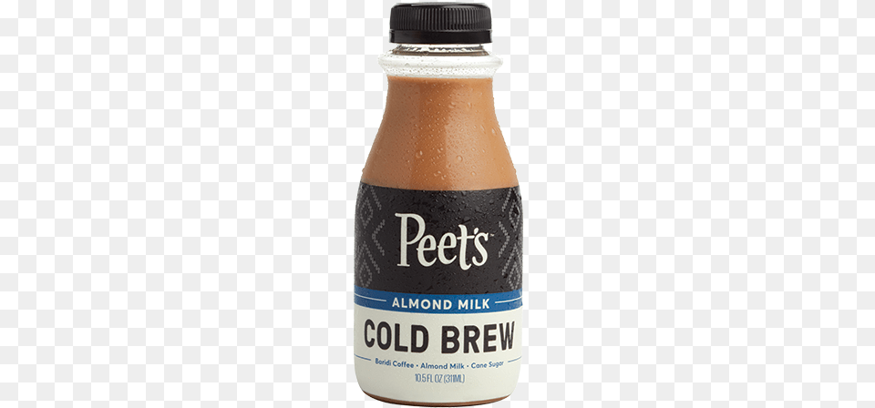 Almond Milk Cold Brew Peets Coffee Coffee Cold Brew Coffee Au Lait, Alcohol, Beer, Beverage, Bottle Png