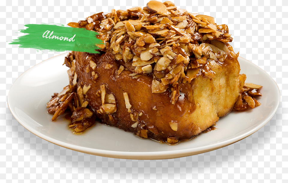 Almond Old Fashioned Cinnamon Rolls Pismo, Food, Grain, Produce, Seed Free Transparent Png