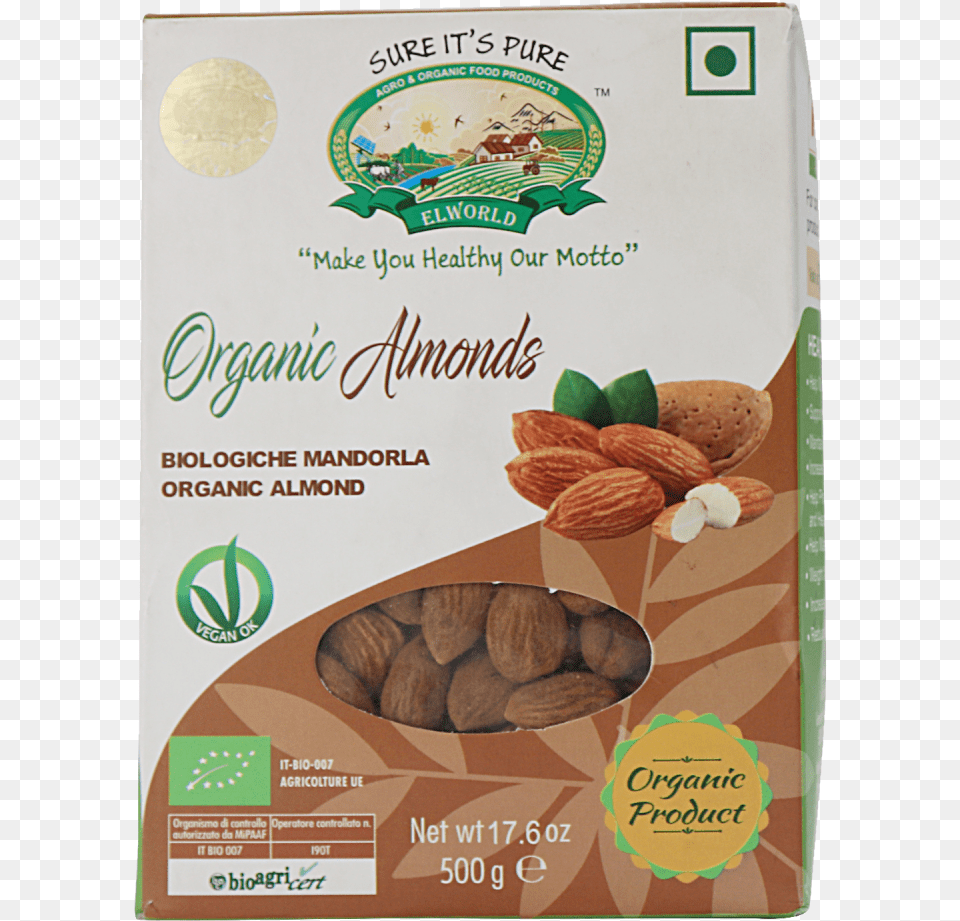Almonds Badam 500 Gm Soul Cake, Almond, Food, Grain, Produce Free Transparent Png