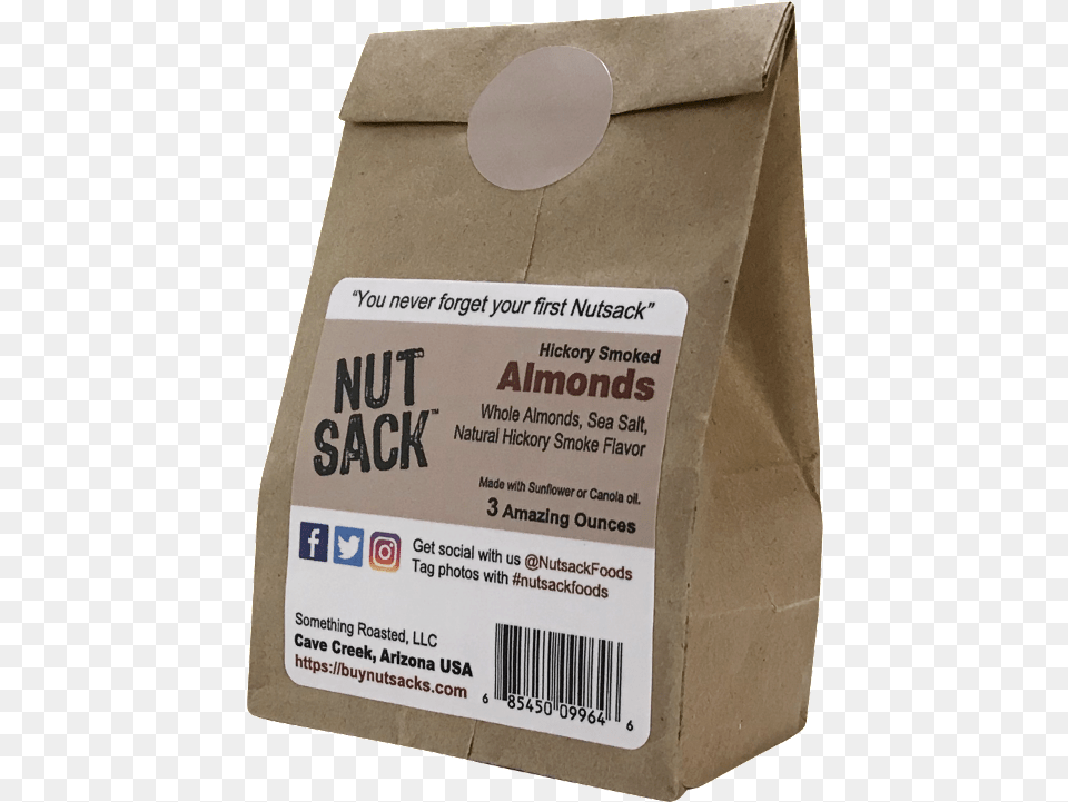 Almonds Hickory Smoked Carton, Box, Cardboard, Package, Package Delivery Free Png Download