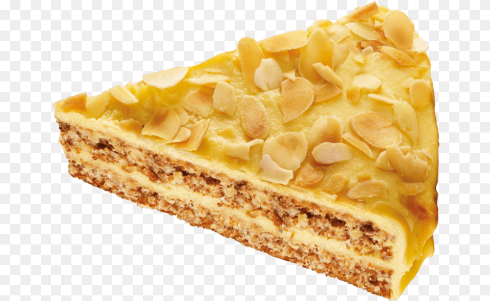 Almondy Slice Cheesecake, Food, Sandwich, Dessert, Pastry Free Png Download