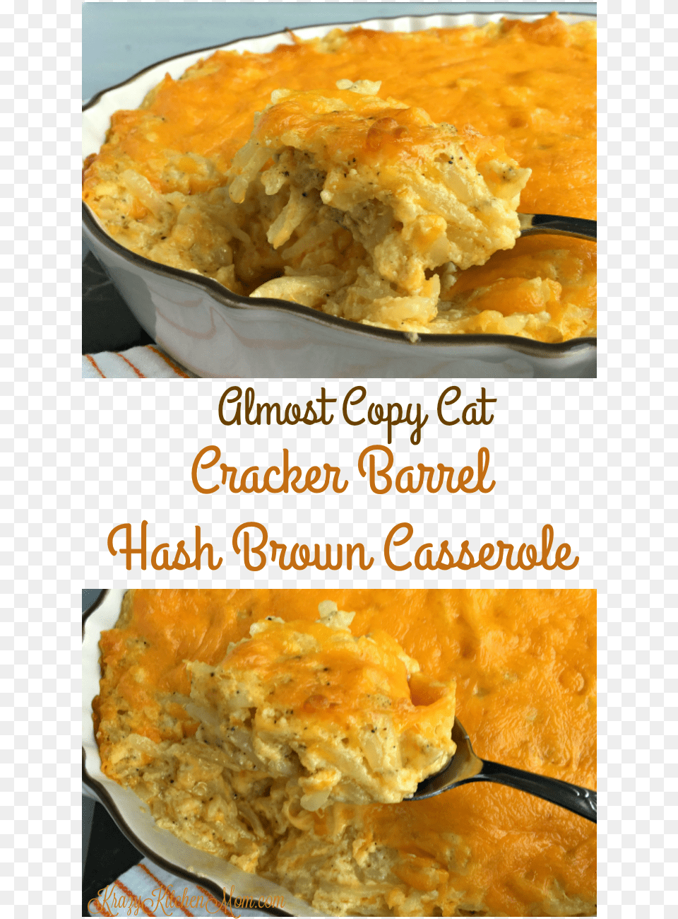 Almost Copy Cat Cracker Barrel Hash Brown Casserole Pot Pie, Food, Bread, Cornbread, Cutlery Png Image