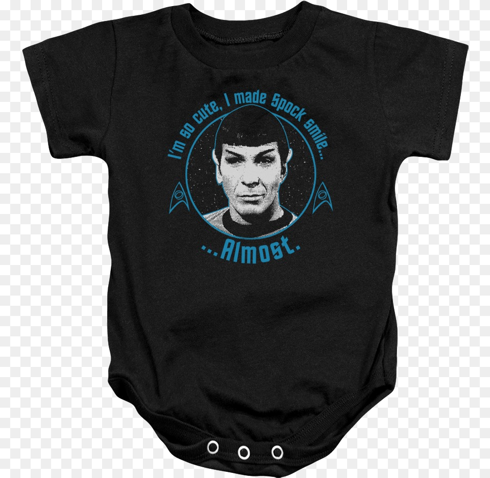 Almost Made Spock Smile Active Shirt, Clothing, T-shirt, Adult, Male Free Png
