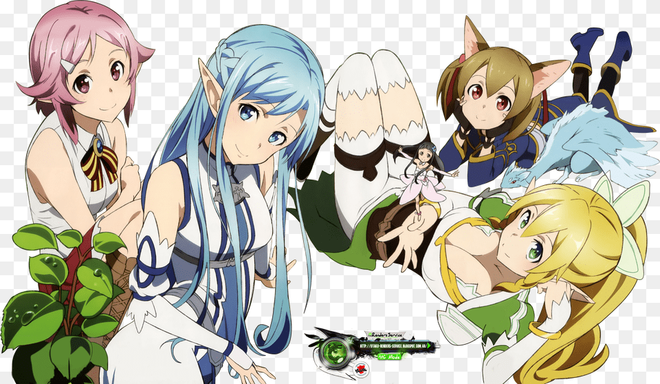 Alo Girls Hd Sword Art Online Aniplex Png