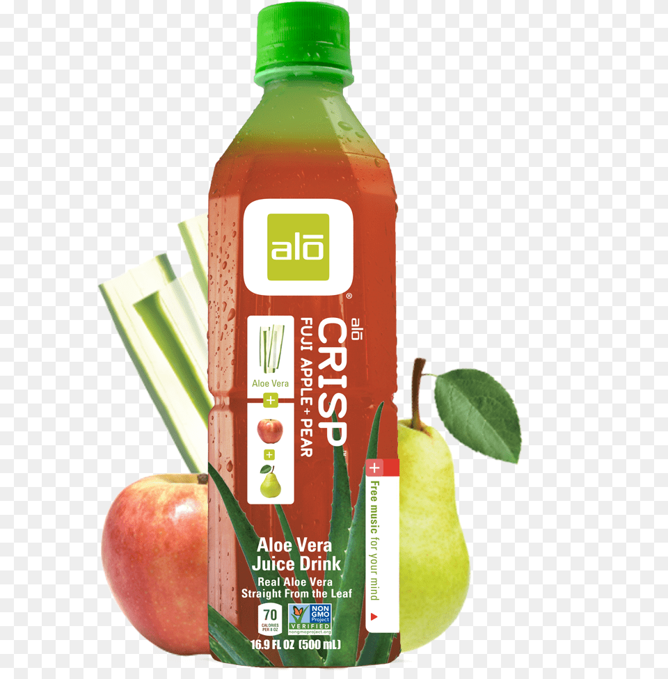 Aloe Vera Juice With Apples, Beverage, Plant, Produce, Fruit Png Image