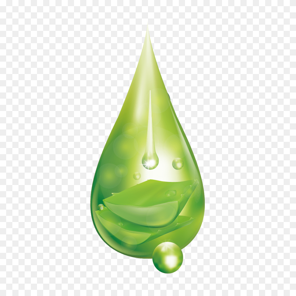 Aloevera Drop Water Drop Green, Droplet, Leaf, Plant Png Image