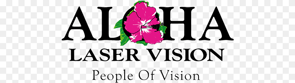 Aloha Laser Vision Logo Aloha Laser Vision, Flower, Plant, Petal, Hibiscus Free Png Download