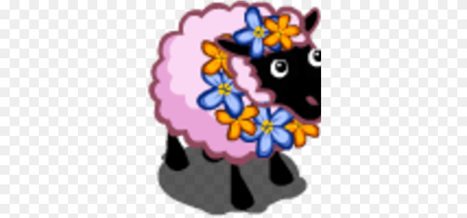 Aloha Sheep Farmville Wiki Fandom Lovely, Art, Floral Design, Graphics, Pattern Free Png Download