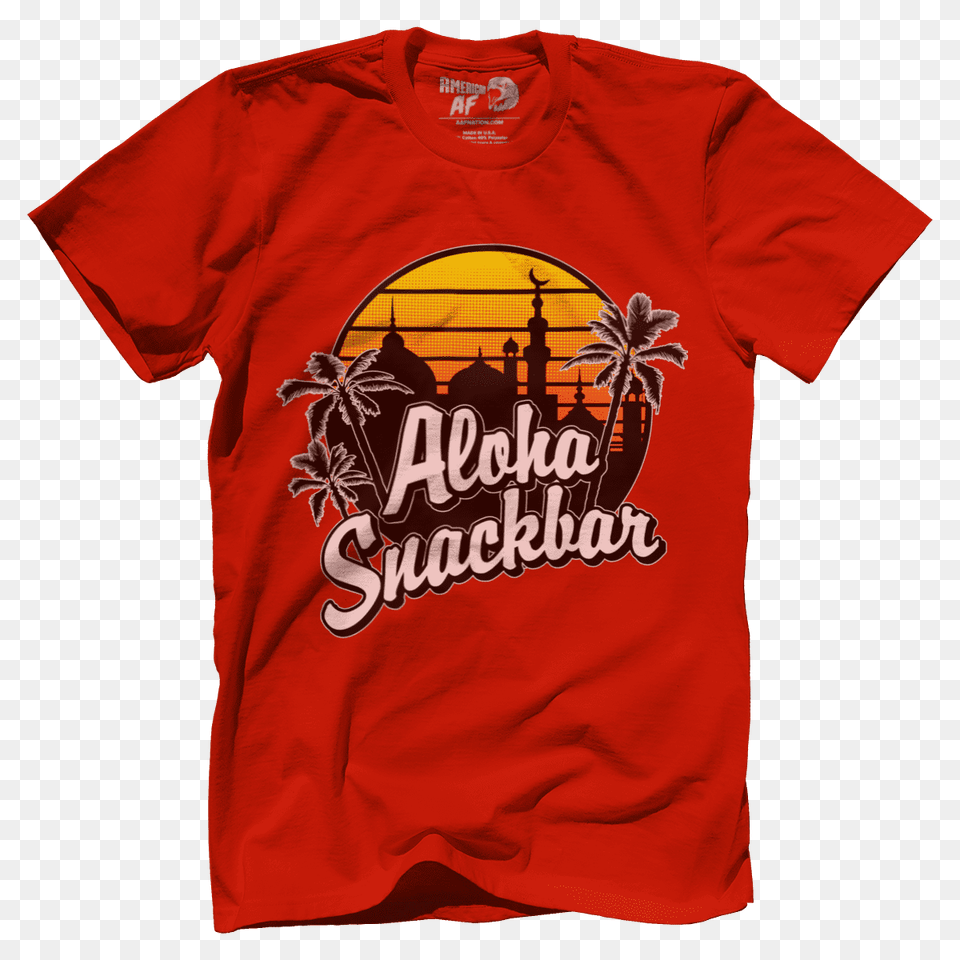 Aloha Snackbar Shirt Hoodie Tank Top American Af, Clothing, T-shirt Png