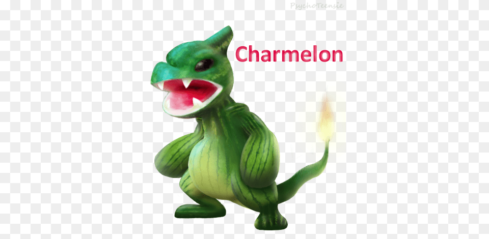 Alolan Charmeleon Revealed Pokemon Charmeleon As A Melon, Food, Fruit, Plant, Produce Free Png Download