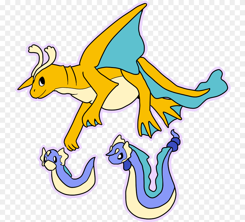 Alolan Dragonite Concept, Animal, Dinosaur, Reptile Free Png Download