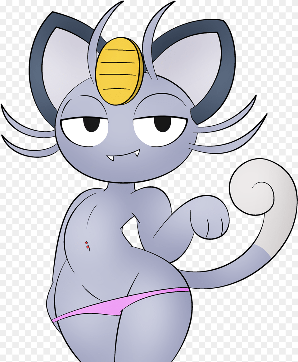 Alolan Meowth Anthro Cartoon, Baby, Person, Face, Head Free Png