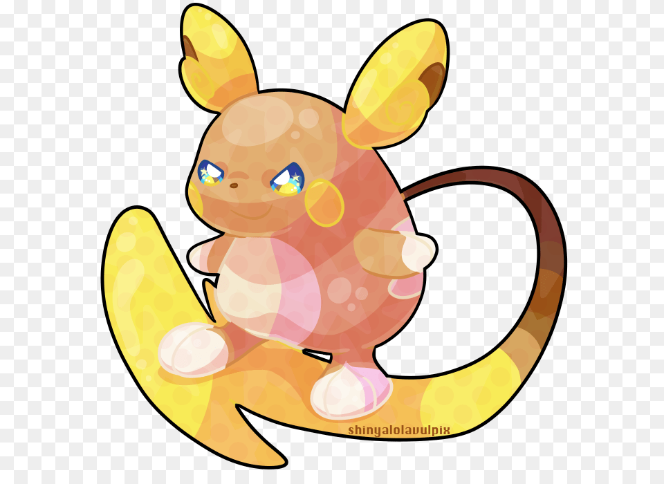 Alolan Raichu Alolan Raichu, Plush, Toy, Animal, Mammal Free Png Download