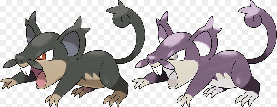 Alolan Rattata, Cartoon, Animal, Kangaroo, Mammal Png