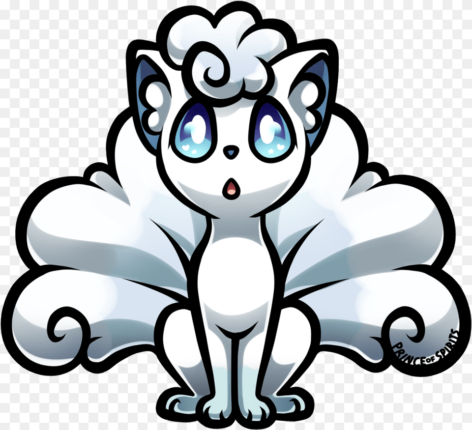 Alolan Vulpix And Alolan Ninetales, Art, Face, Head, Person Png