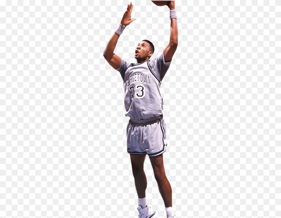 Alonzo Mourning Georgetown, Person, People, Adult, Man Png