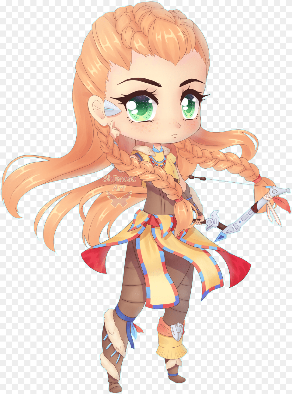 Aloy Horizon Zero Dawn Aloy Cartoon, Book, Comics, Publication, Baby Free Transparent Png