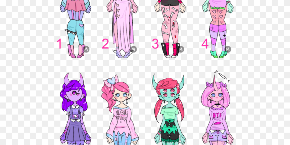 Alpaca Clipart Pastel Goth Monster Girls Drawings, Publication, Book, Comics, Adult Free Png
