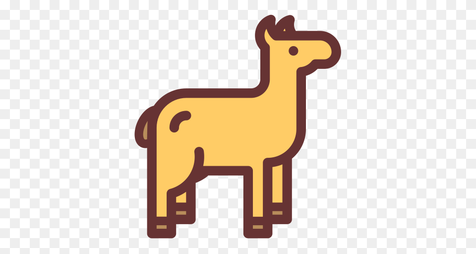 Alpaca Multicolor Lovely Icon With And Vector Format, Animal, Mammal, Kangaroo Free Png Download