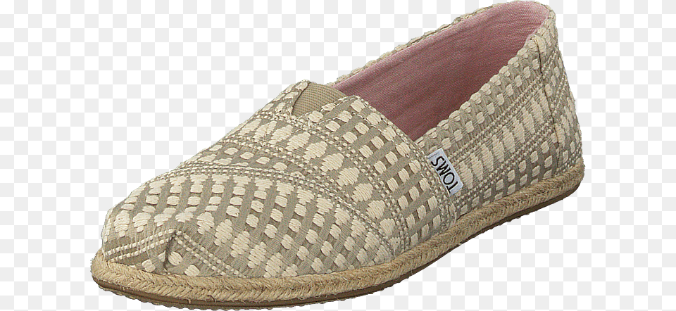 Alpargata Oxford Tan Diamond Tribal Rope, Clothing, Footwear, Shoe, Sneaker Free Png Download