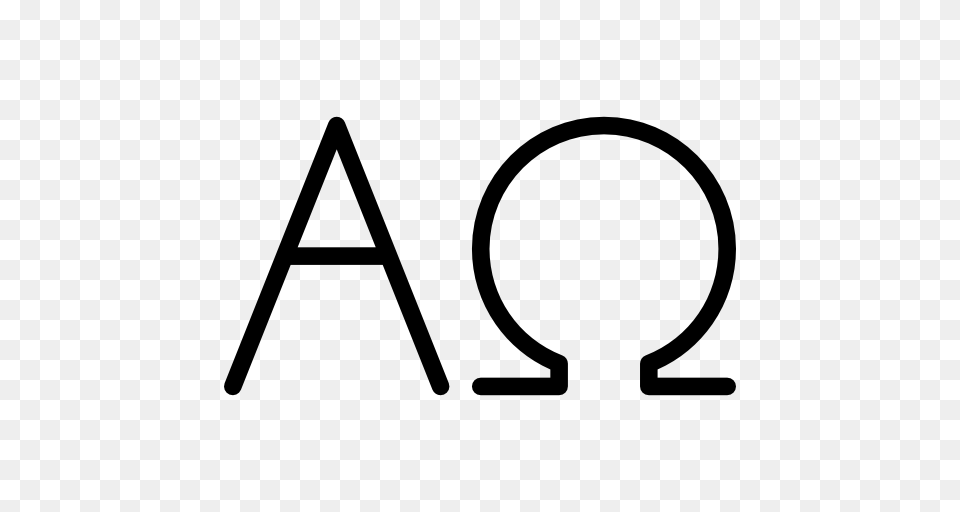 Alpha And Omega, Stencil, Triangle Png