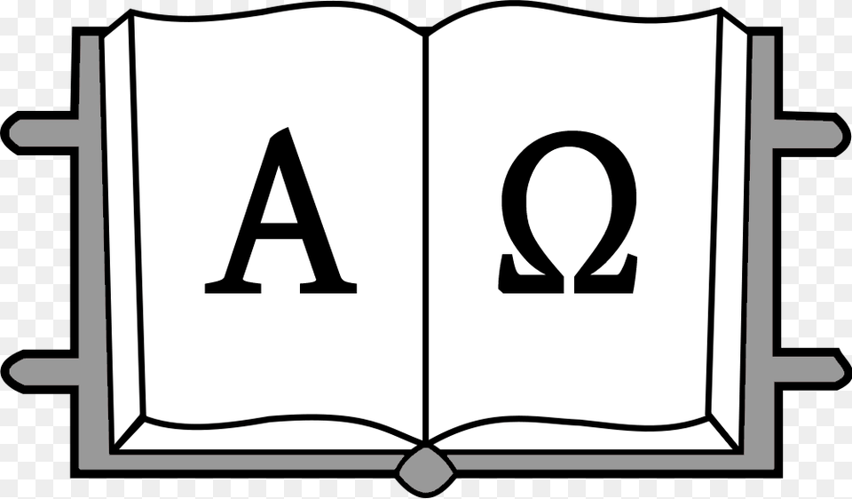 Alpha And Omega Book Alpha And Omega, Text, Number, Symbol Free Png Download