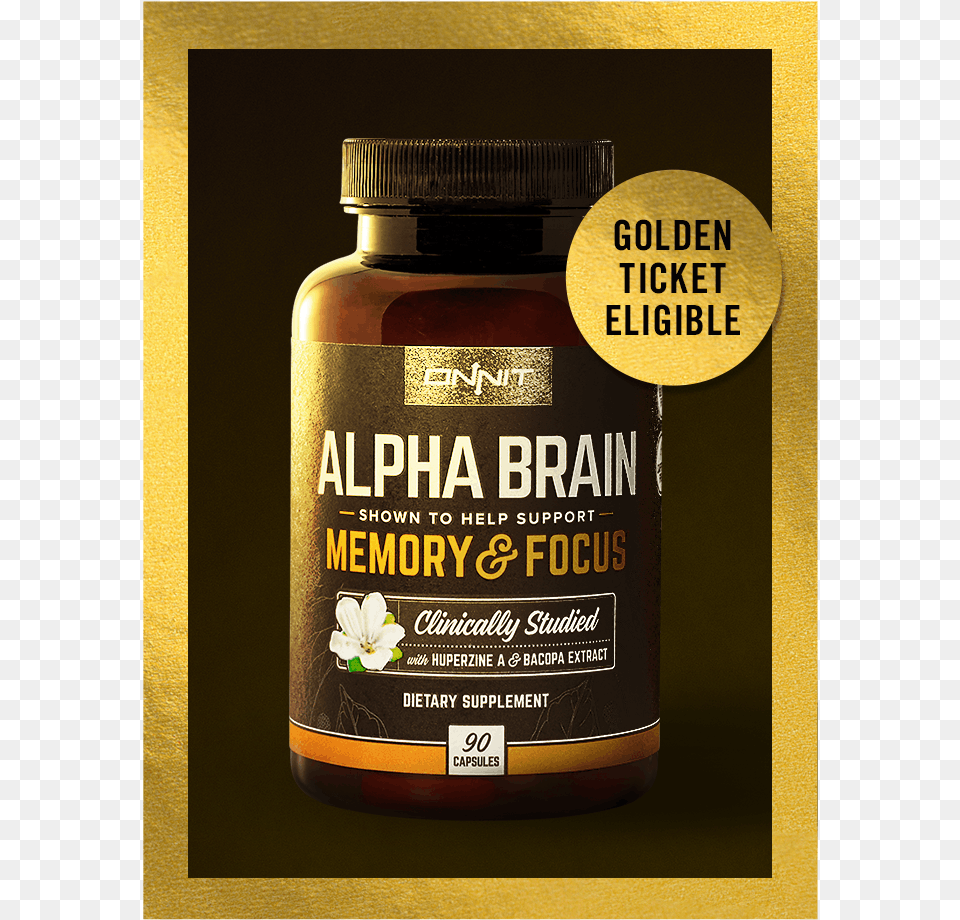 Alpha Brain Caffeine, Herbal, Herbs, Plant, Alcohol Free Png Download