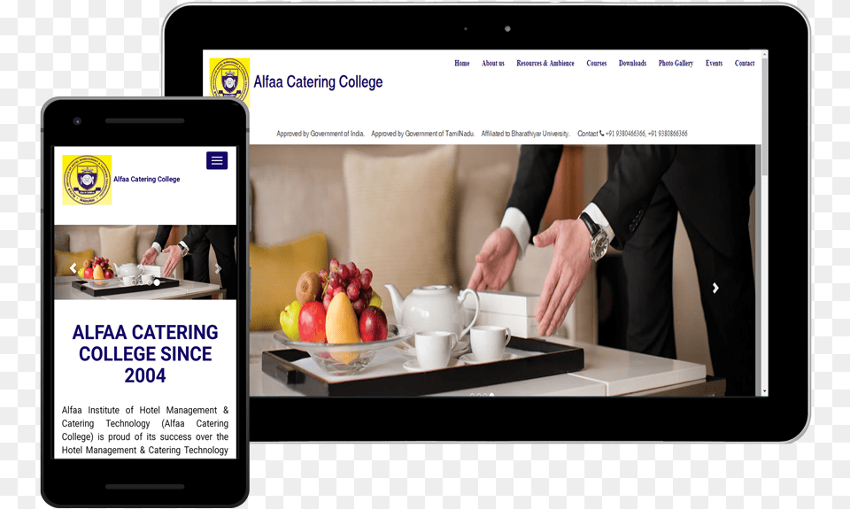 Alpha Catering College Web Page, Electronics, Phone, Cup, Mobile Phone Free Png