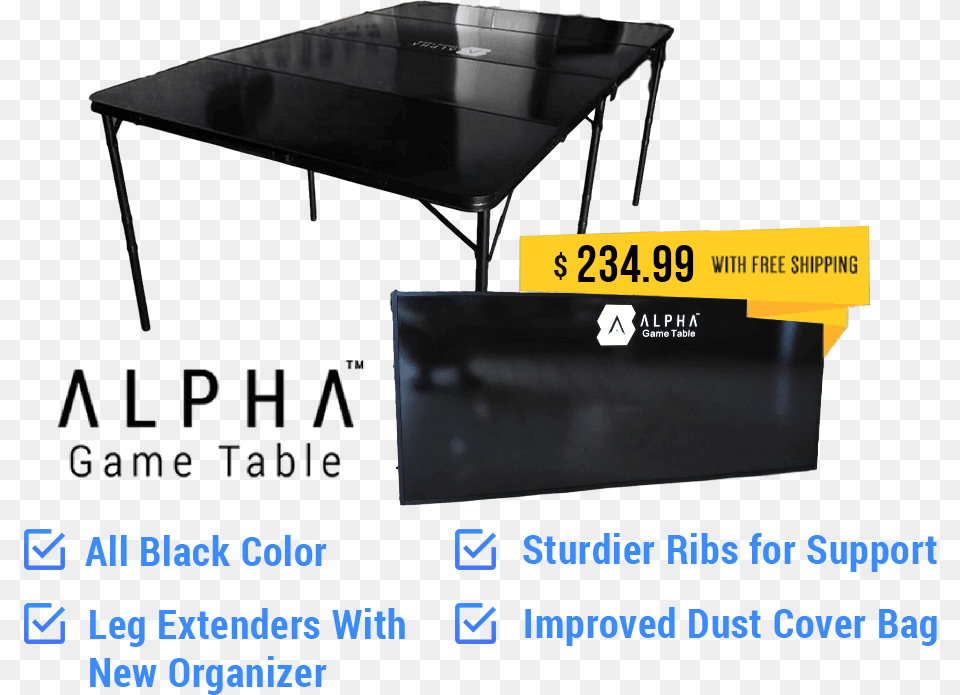 Alpha Game Table By Firmer Terra Llc An Epic Gaming Coffee Table, Coffee Table, Furniture, Dining Table, Desk Free Png Download