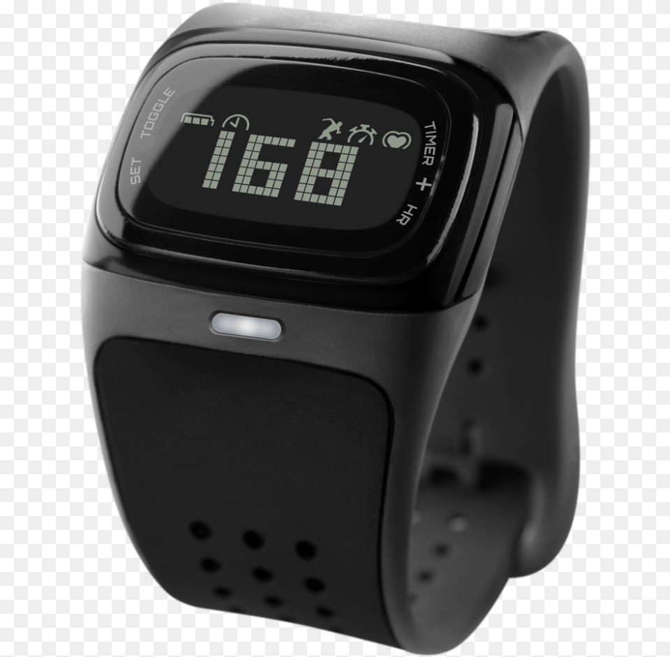 Alpha Heart Rate Monitor Black, Electronics, Digital Watch, Wristwatch, Screen Free Transparent Png