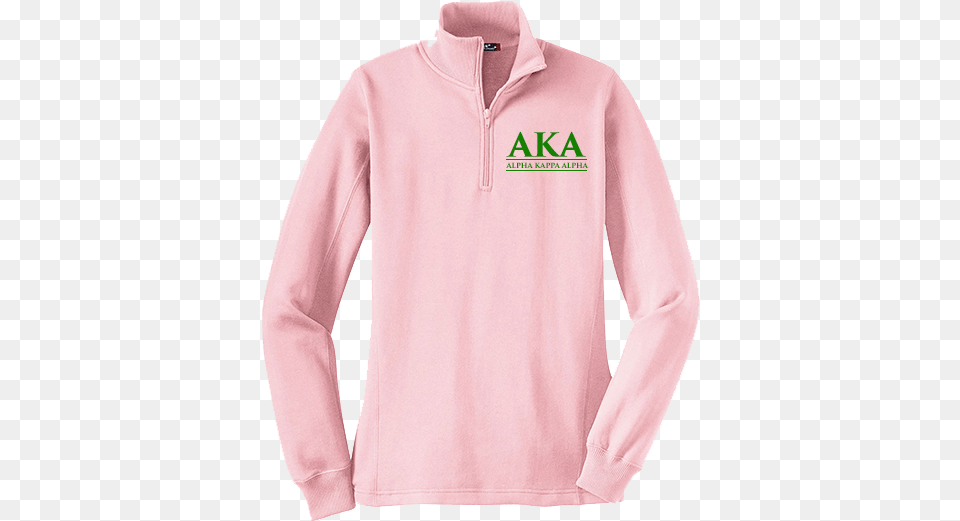 Alpha Kappa Alpha Embroidery, Clothing, Fleece, Knitwear, Long Sleeve Png Image