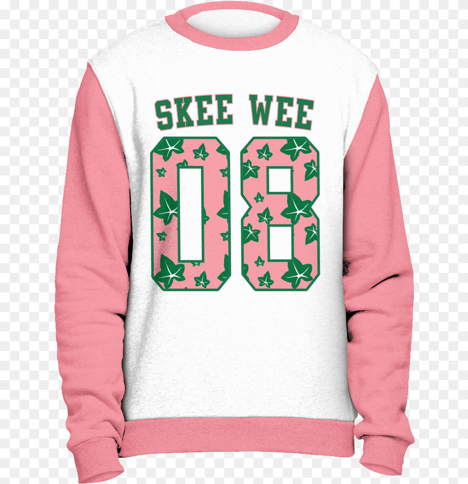 Alpha Kappa Alpha Sweatshirt, Clothing, Hoodie, Sweater, Knitwear Free Transparent Png