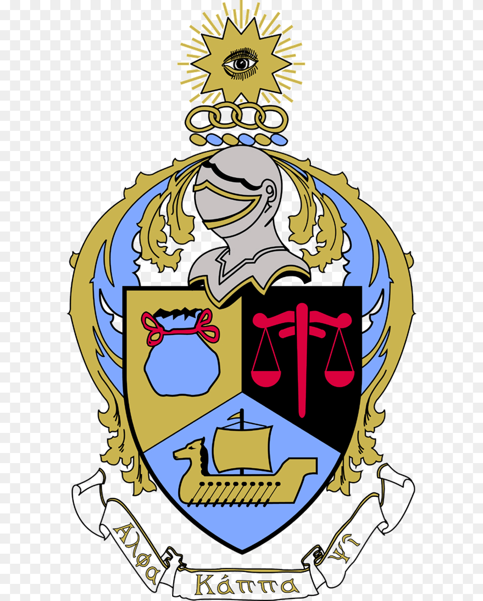 Alpha Kappa Psi Crest, Logo, Emblem, Symbol, Badge Free Png Download