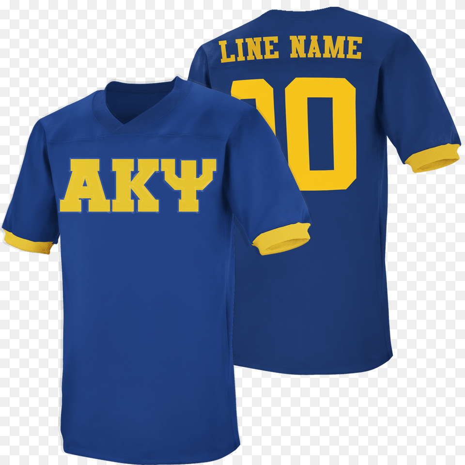 Alpha Kappa Psi Fraternity Jersey Letters Greek Apparel, Clothing, Shirt, T-shirt Free Png