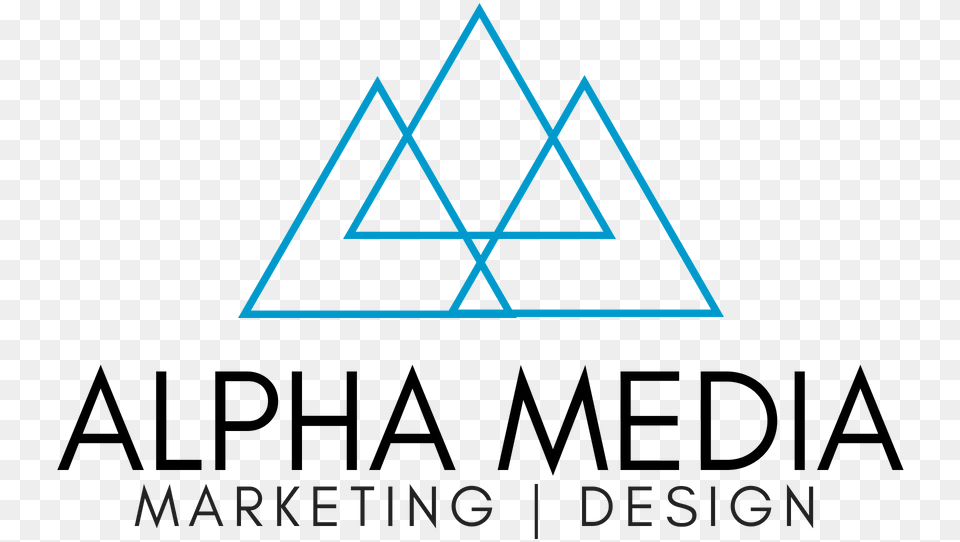 Alpha Media Logo Triangle Png