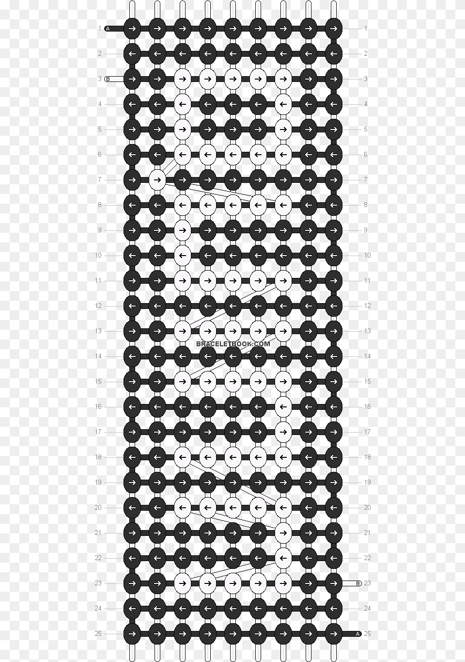 Alpha Pattern Diagonal Friendship Bracelet Pattern, Chess, Game, Accessories, Text Free Png Download