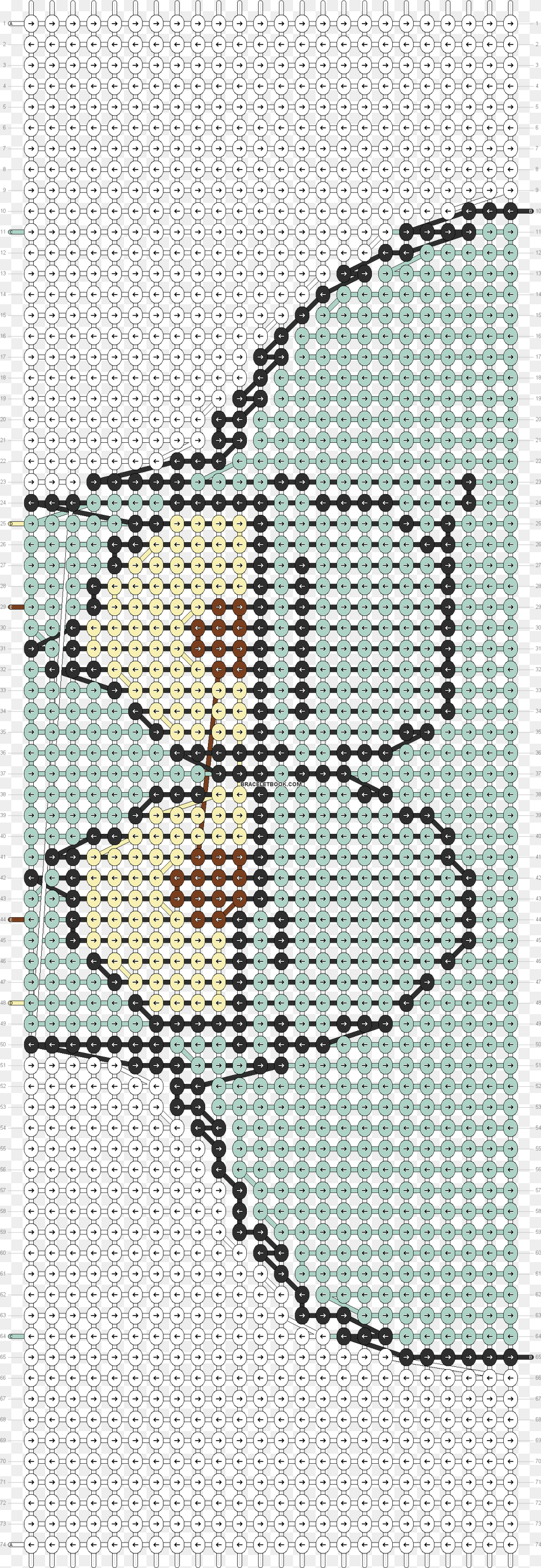 Alpha Pattern Squidward Friendship Bracelet Patterns, Home Decor, Oars, Person Png Image