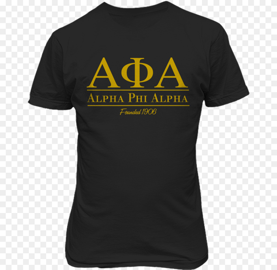 Alpha Phi Alpha Collegiate T Shirt Phi, Clothing, T-shirt, Adult, Male Free Transparent Png