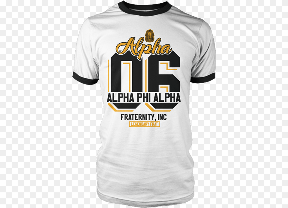 Alpha Phi Alpha Legendary Ringer T Shirt Alpha Phi Alpha Fraternity Svg, Clothing, T-shirt, Jersey Free Png