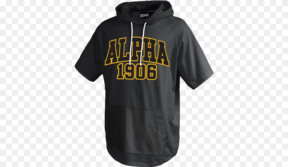 Alpha Phi Alpha Short Sleeve Trainer Hoodie, Clothing, Knitwear, Sweater, Sweatshirt Free Png Download