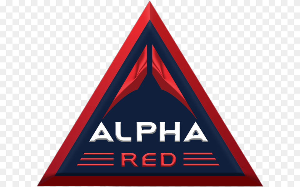 Alpha Red Cs Go, Triangle, Logo, Symbol Free Png Download