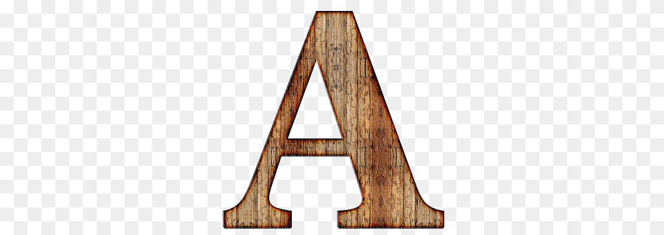 Alphabet Plywood, Triangle, Wood Png Image