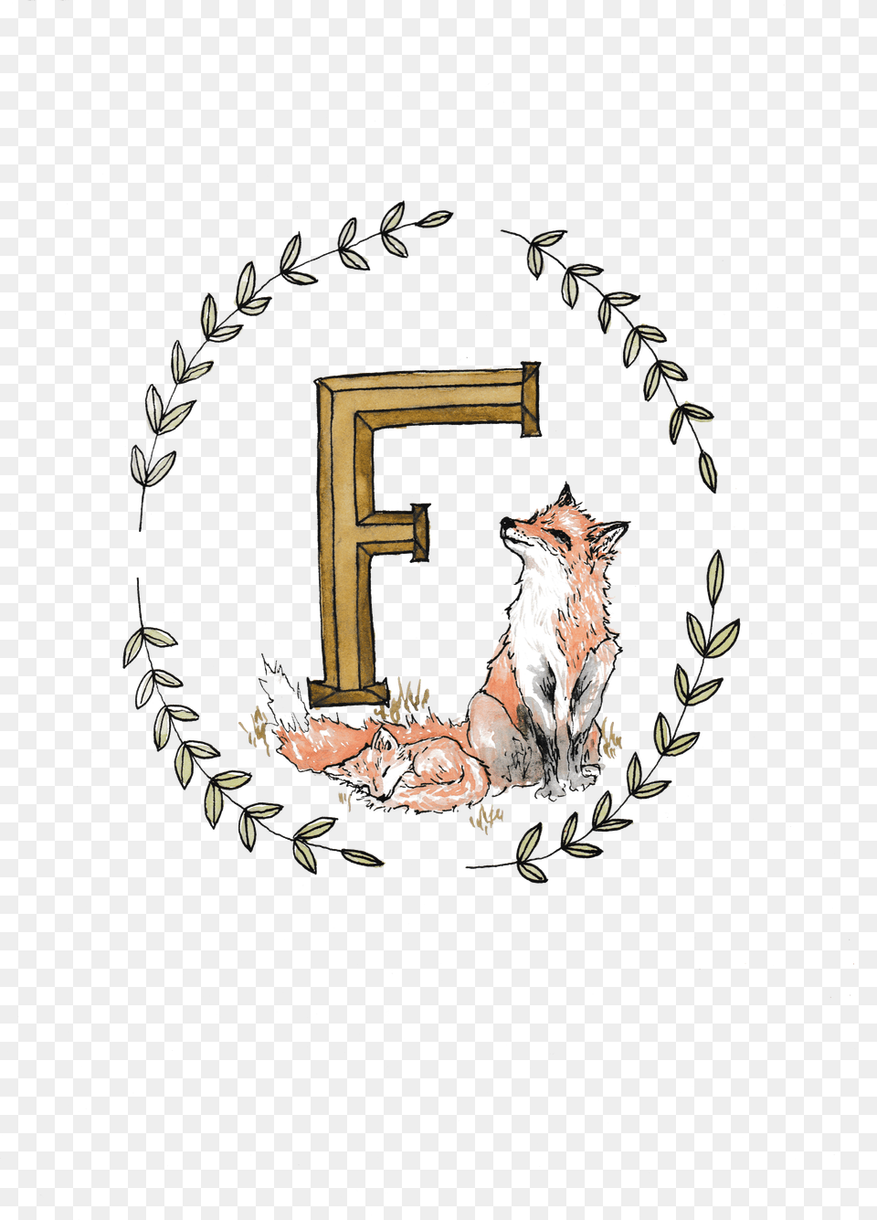 Alphabet Art Print Swift Fox Free Png Download