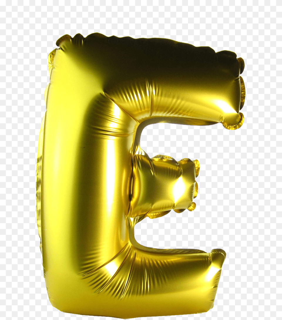 Alphabet Balloons Gold, Clothing, Glove, Inflatable, Cushion Free Png Download