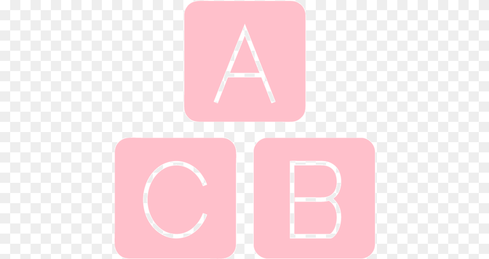 Alphabet Blocks Diagram, Triangle, Text, Number, Symbol Free Png