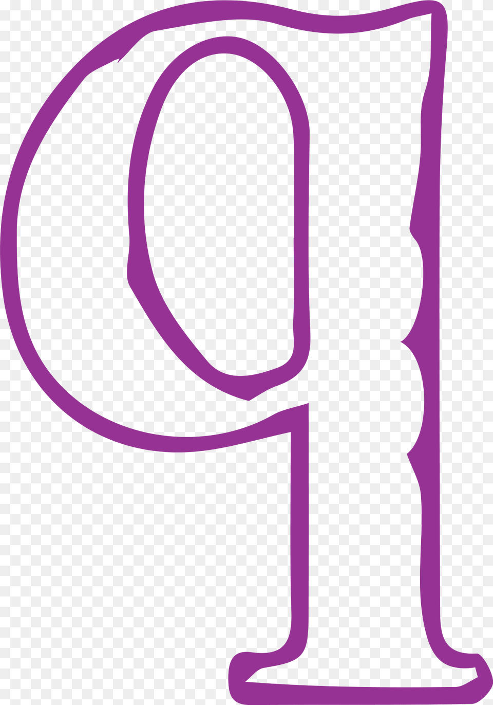 Alphabet Clipart, Smoke Pipe, Purple Png